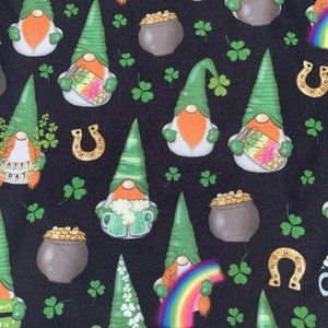 Good Luck Green Gnomes St. Patrick's Print Soft Leggings